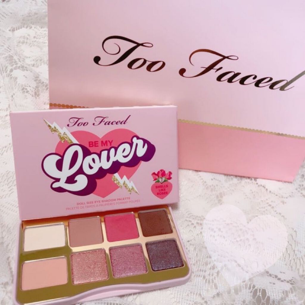 ビー マイ ラヴァ― ミニ アイシャドウ パレット/Too Faced/アイシャドウパレットを使ったクチコミ(2枚目)