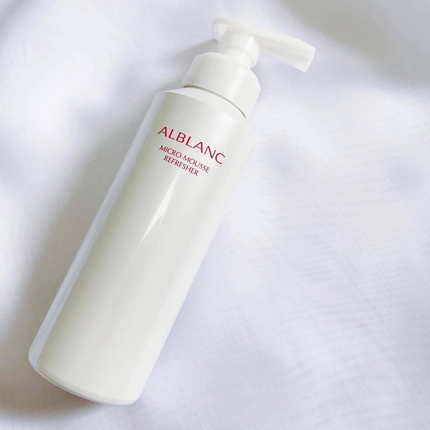 マイクロムース リフレッシャー/ALBLANC/泡洗顔を使ったクチコミ（3枚目）