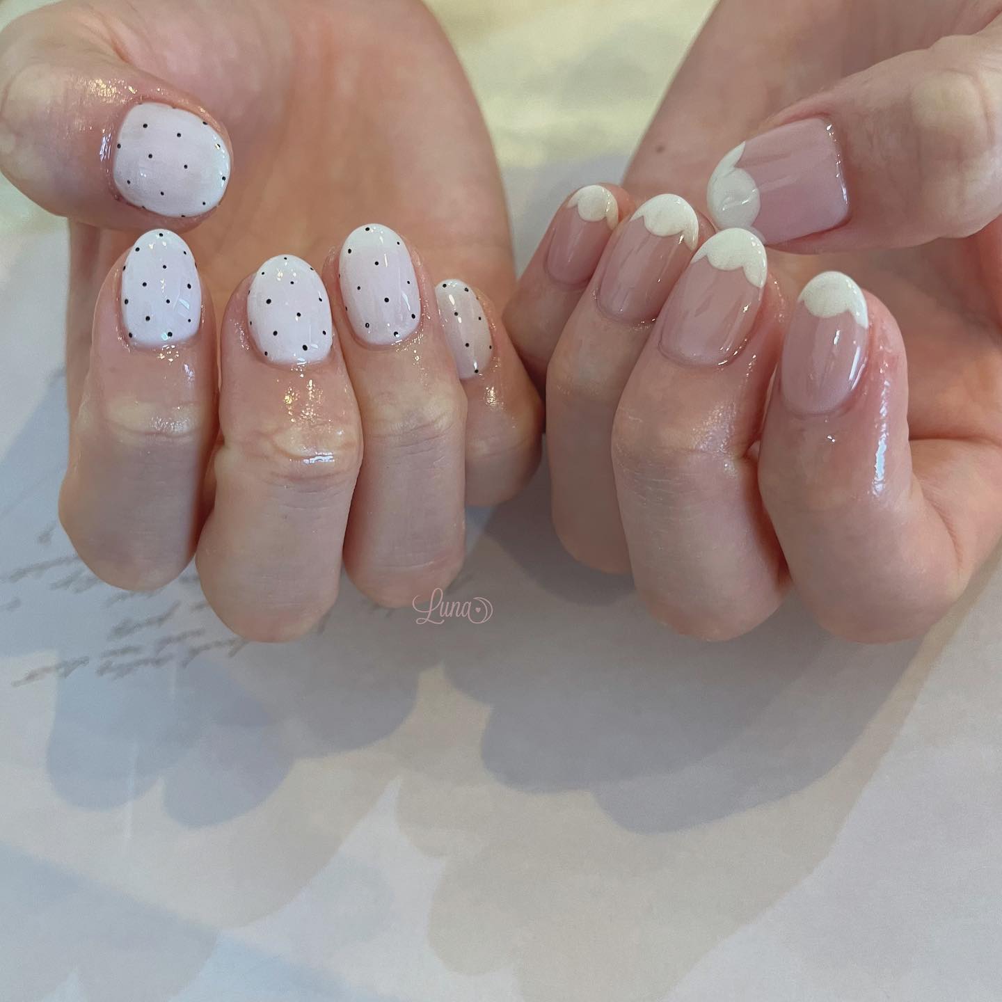 #ジェルネイル,#ワンカラーネイル,#ニュアンスネイル,#うるうるネイル,#ちゅるんネイル,#シンプルネイル,#パーツネイル,#透け感ネイル,#クリアネイル,#ぷっくりネイル,#ちぐはぐネイル,#韓国ネイル,#きらきらネイル,#うるつやネイル,#フレンチガーリーネイル,#ドットネイル,#フレンチネイル,#ピンクネイルのネイルデザイン