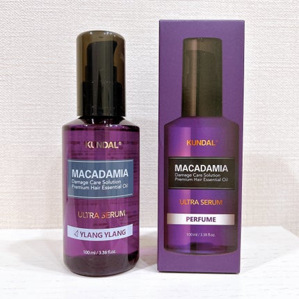 マカダミア ウルトラヘアセラム /KUNDAL/ヘアオイルを使ったクチコミ(2枚目)