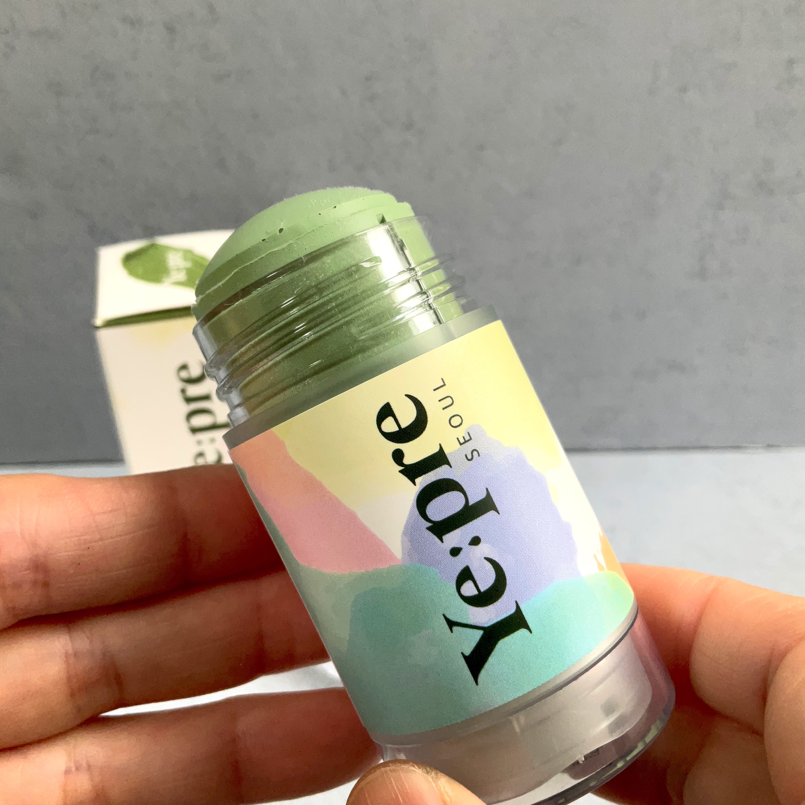 グリーンティークレイスティックマスク/イェプリ/洗い流すパック・マスクを使ったクチコミ（3枚目）