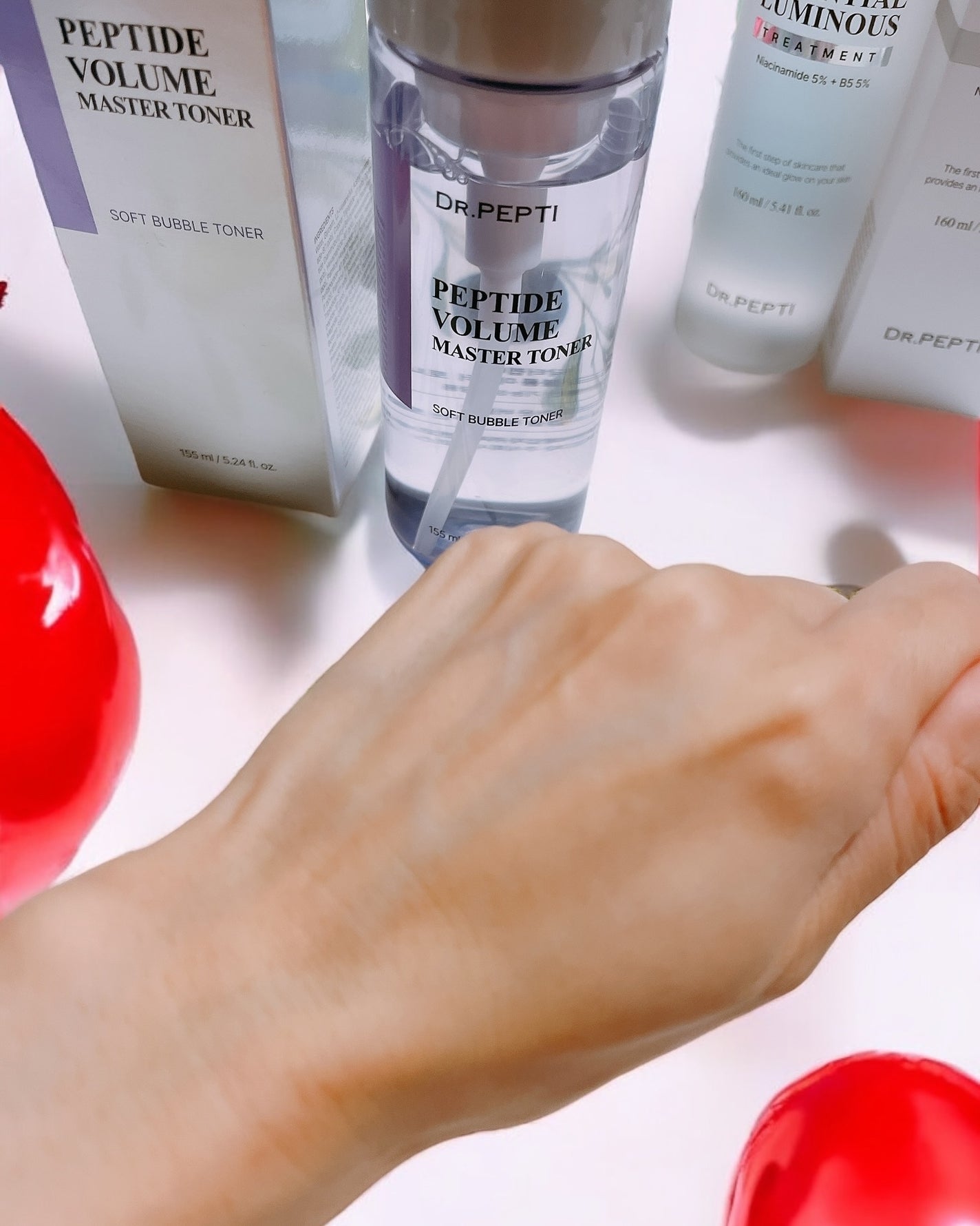 ペプチドボリュームマスタートナー/DR.PEPTI/ブースター・導入液を使ったクチコミ(6枚目)