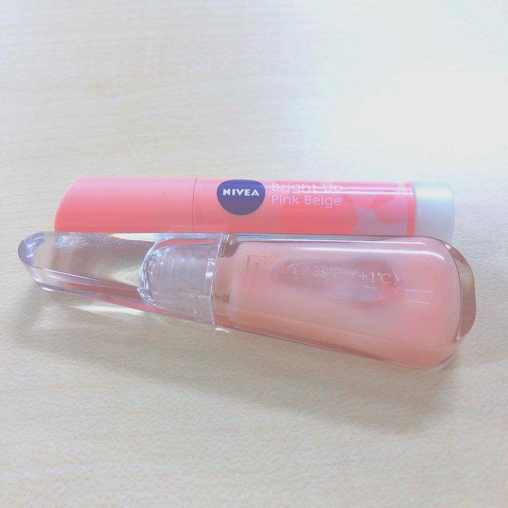 モイストピュアカラーリップ/ニベア/リップクリームを使ったクチコミ（1枚目）