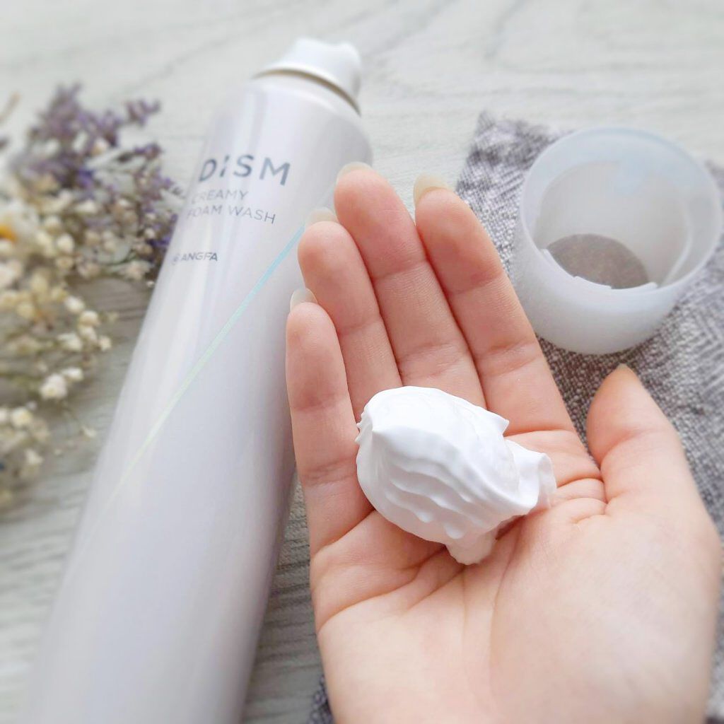ディズム クリーミーフォームウォッシュ/DISM/泡洗顔を使ったクチコミ（3枚目）