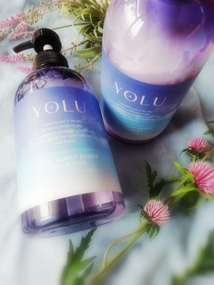 リラックスナイトリペア シャンプー/トリートメント/YOLU/市販シャンプーを使ったクチコミ(1枚目)