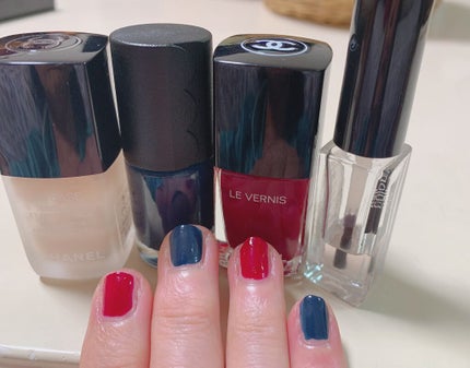 ヴェルニ ロング トゥニュ 572 アンブレマティック/CHANEL/マニキュアを使ったクチコミ(1枚目)