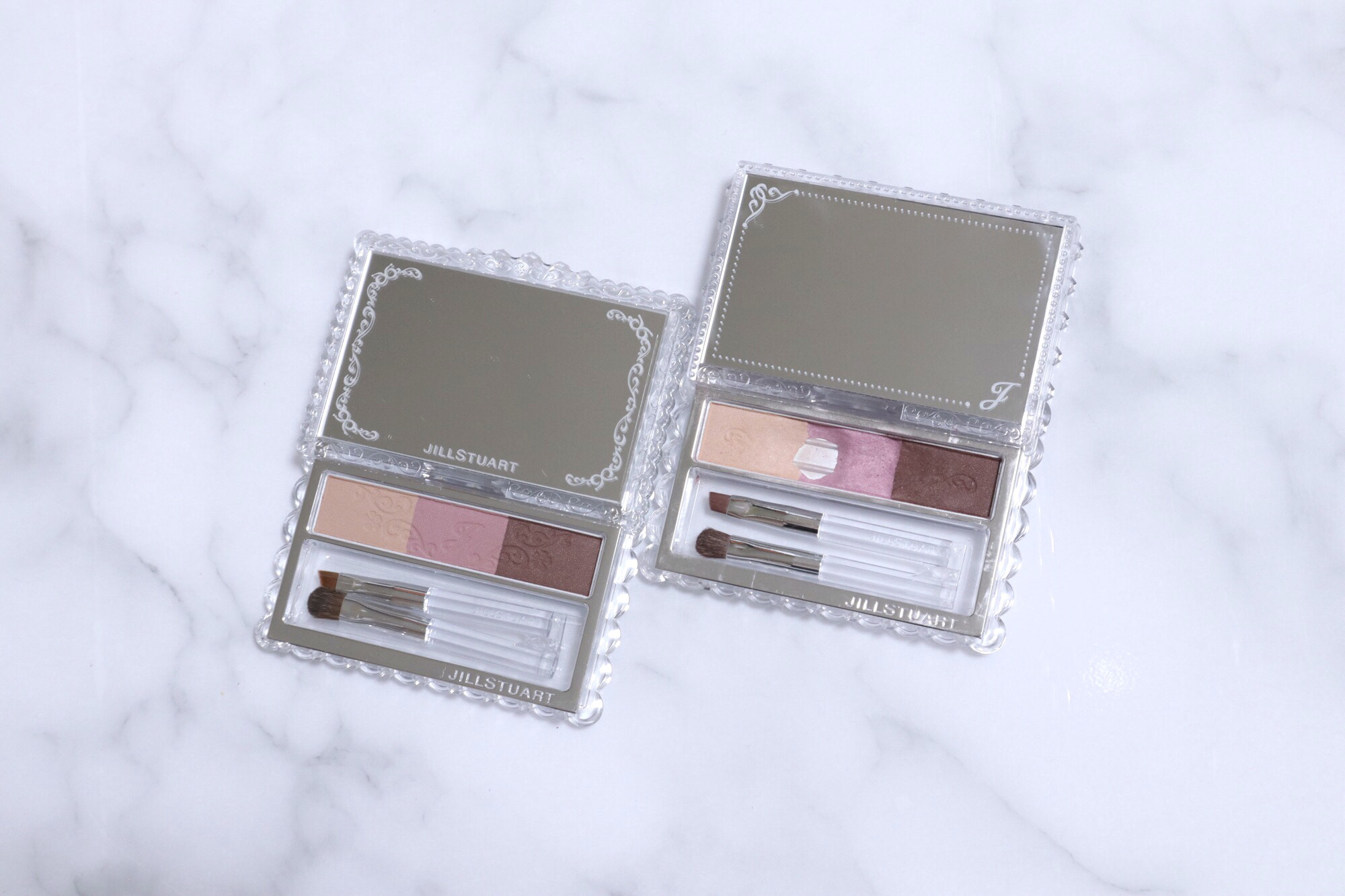 ジルスチュアート ブルームニュアンスブロウパレット 04 violet bloom/JILL STUART/パウダーアイブロウを使ったクチコミ（3枚目）