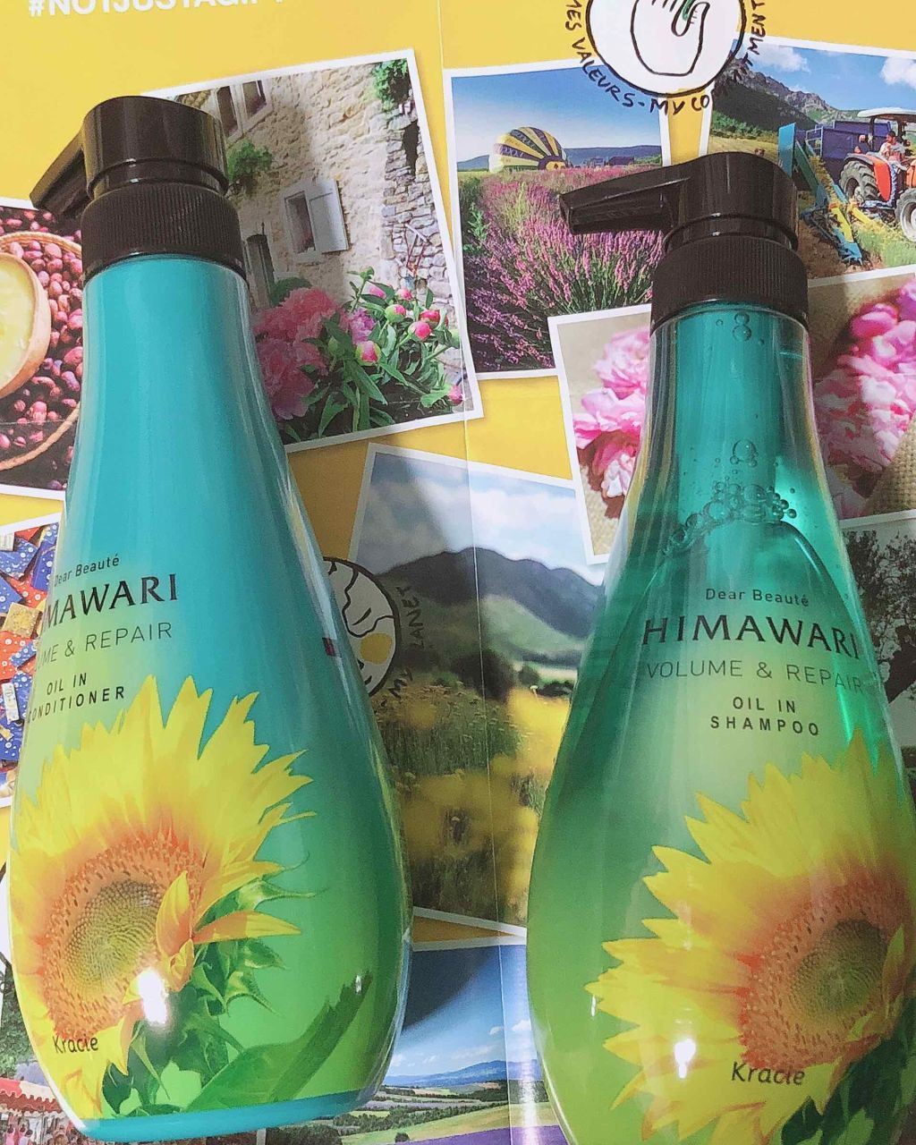 オイルインシャンプー／コンディショナー(ボリューム＆リペア)/ディアボーテ/市販シャンプーを使ったクチコミ（1枚目）