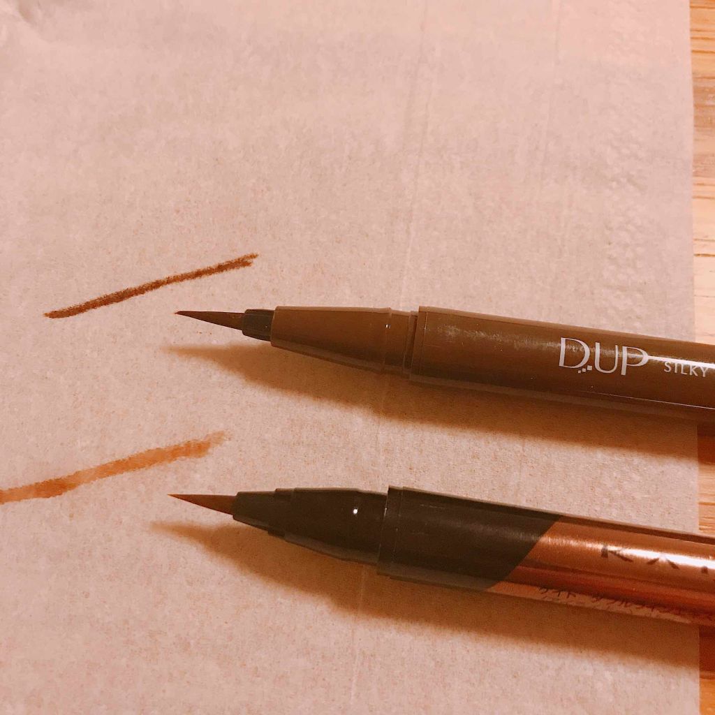 【旧品】シルキーリキッドアイライナーWP/D-UP/リキッドアイライナーを使ったクチコミ（1枚目）