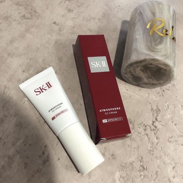 SK-II アトモスフィア CC クリームのクチコミ「sk-ii🖤
アトモスフィアccクリーム🖤SPF50・PA++++

これ大好き😭✨
ccクリ.....」（1枚目）