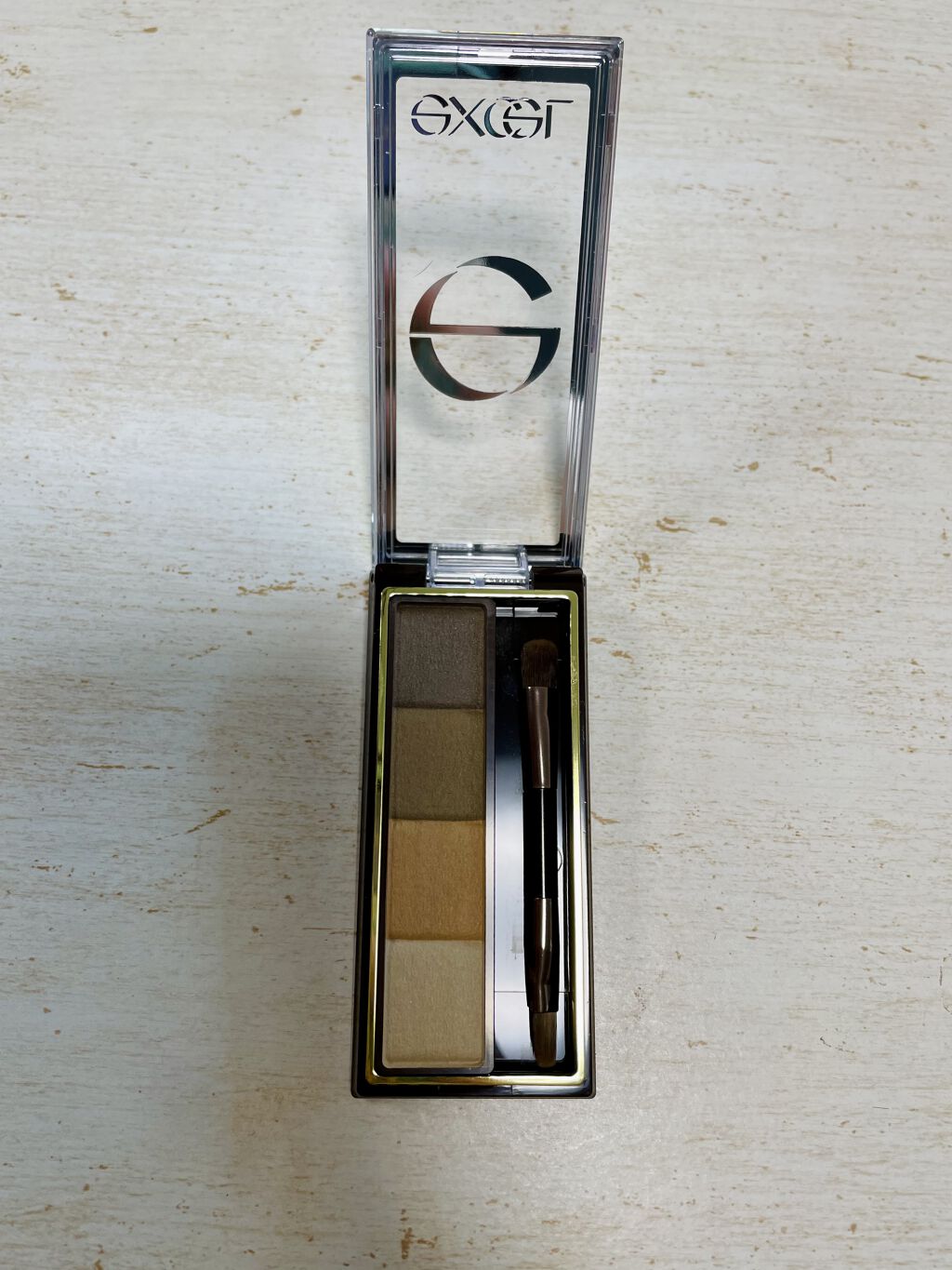 スタイリング パウダーアイブロウ/excel/パウダーアイブロウを使ったクチコミ（1枚目）