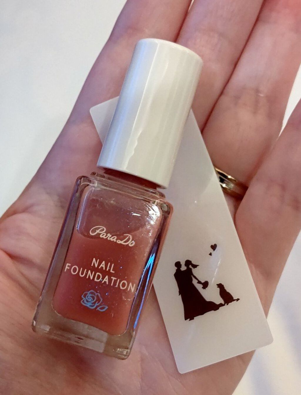 ネイルファンデーション/パラドゥ/マニキュアを使ったクチコミ（2枚目）