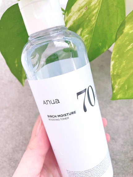 シラカバ 70% 水分ブースティングトナー/Anua/化粧水を使ったクチコミ(2枚目)