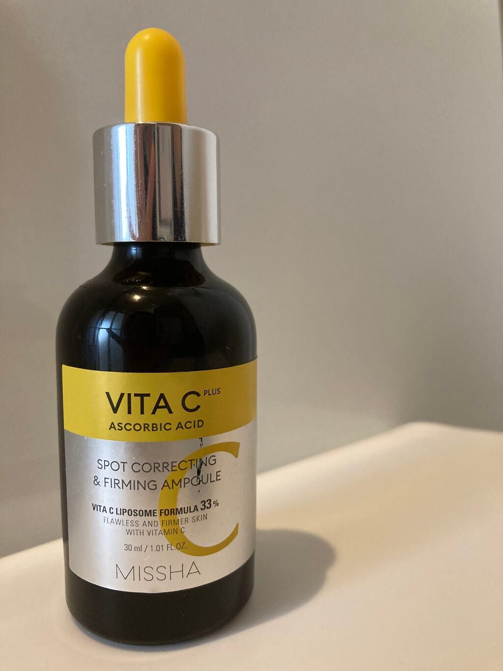 ミシャ ビタシープラス 美容液【日本処方】/MISSHA/美容液を使ったクチコミ(1枚目)