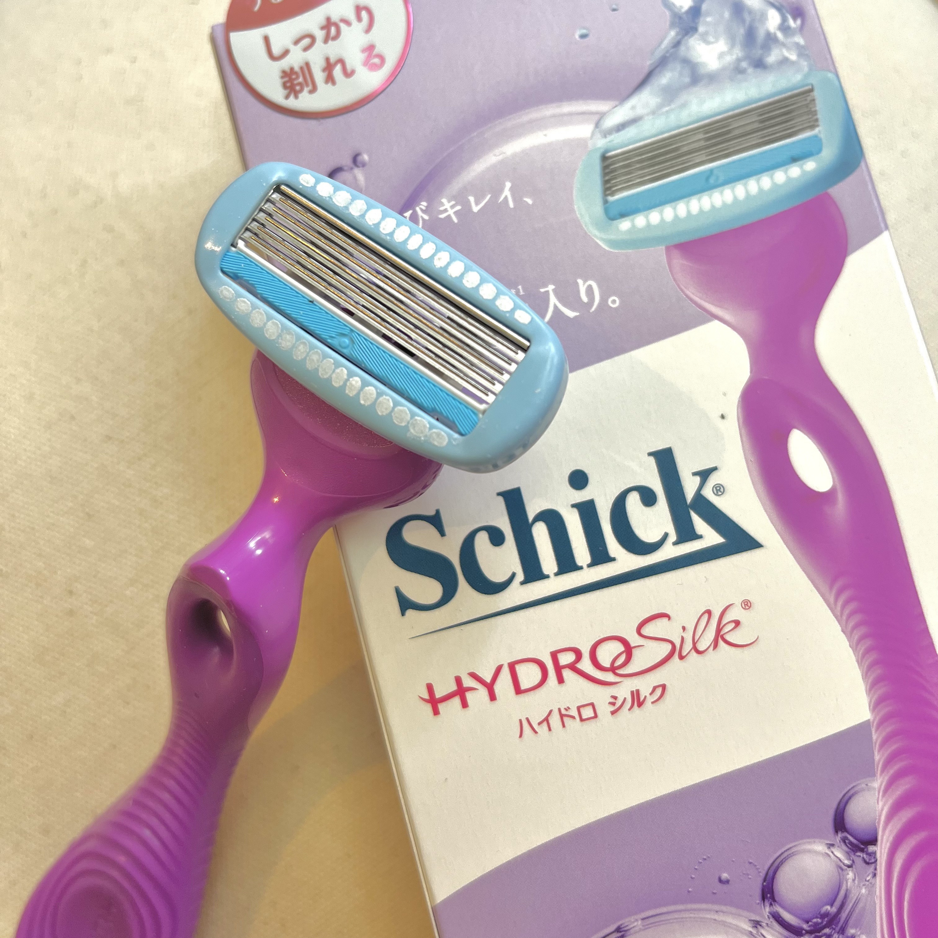 ハイドロシルク ホルダー （刃付き） お試し用/ハイドロシルク/シェーバーを使ったクチコミ（1枚目）