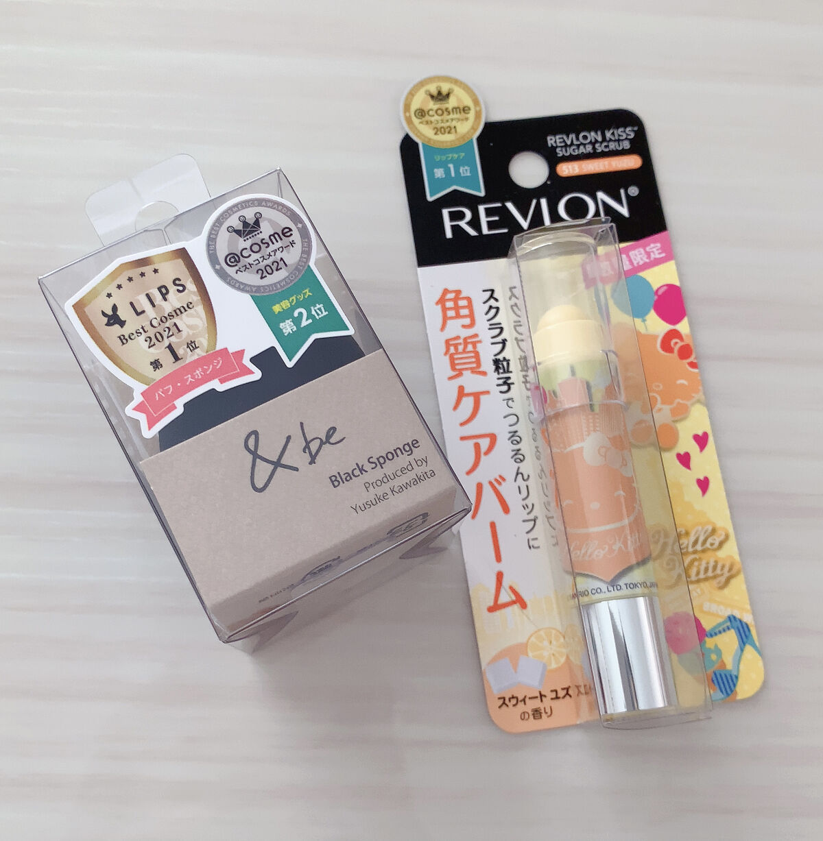 レブロン キス シュガー スクラブ/REVLON/リップスクラブを使ったクチコミ（2枚目）