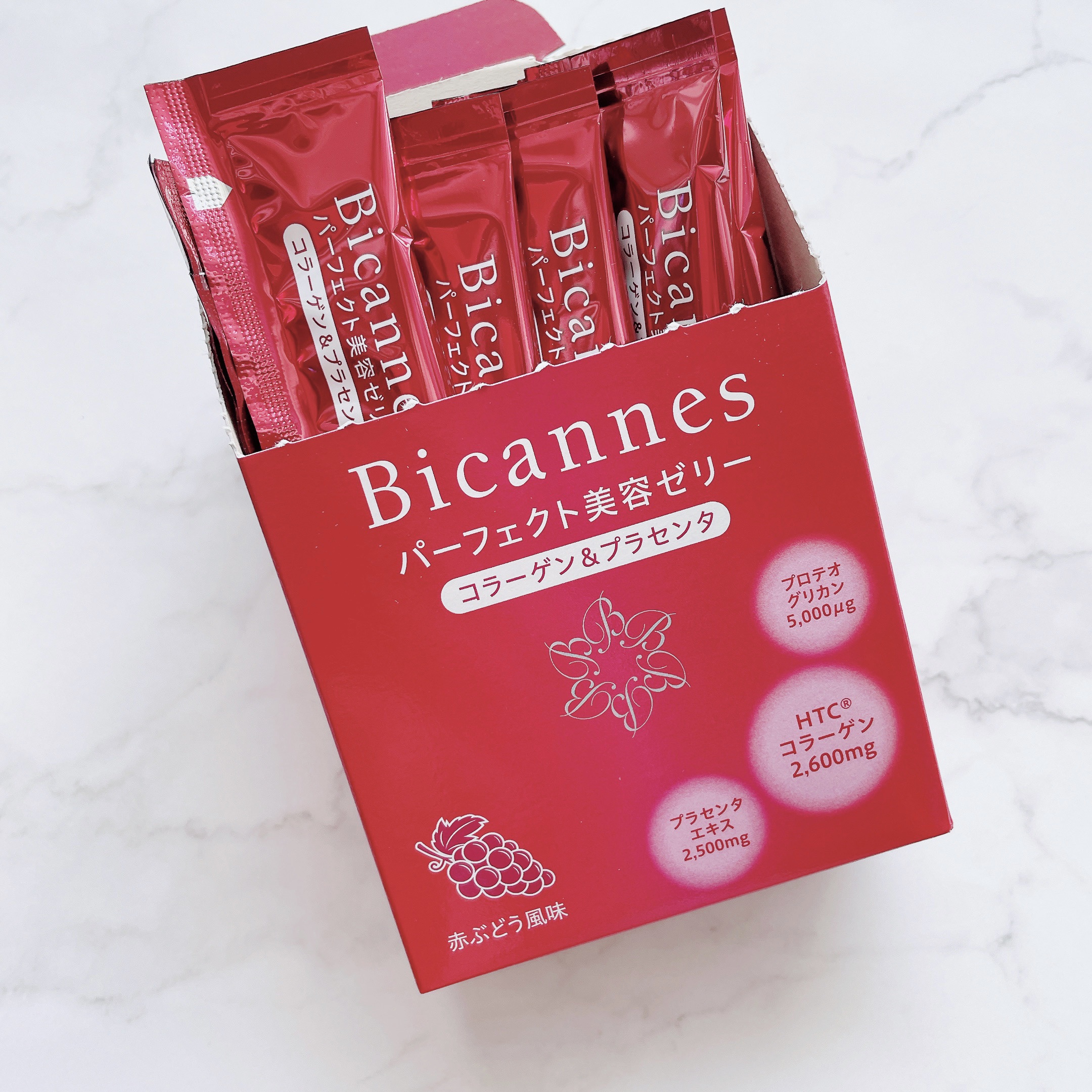 パーフェクト美容ゼリー/美カンヌ化粧品/美容サプリメントを使ったクチコミ（3枚目）