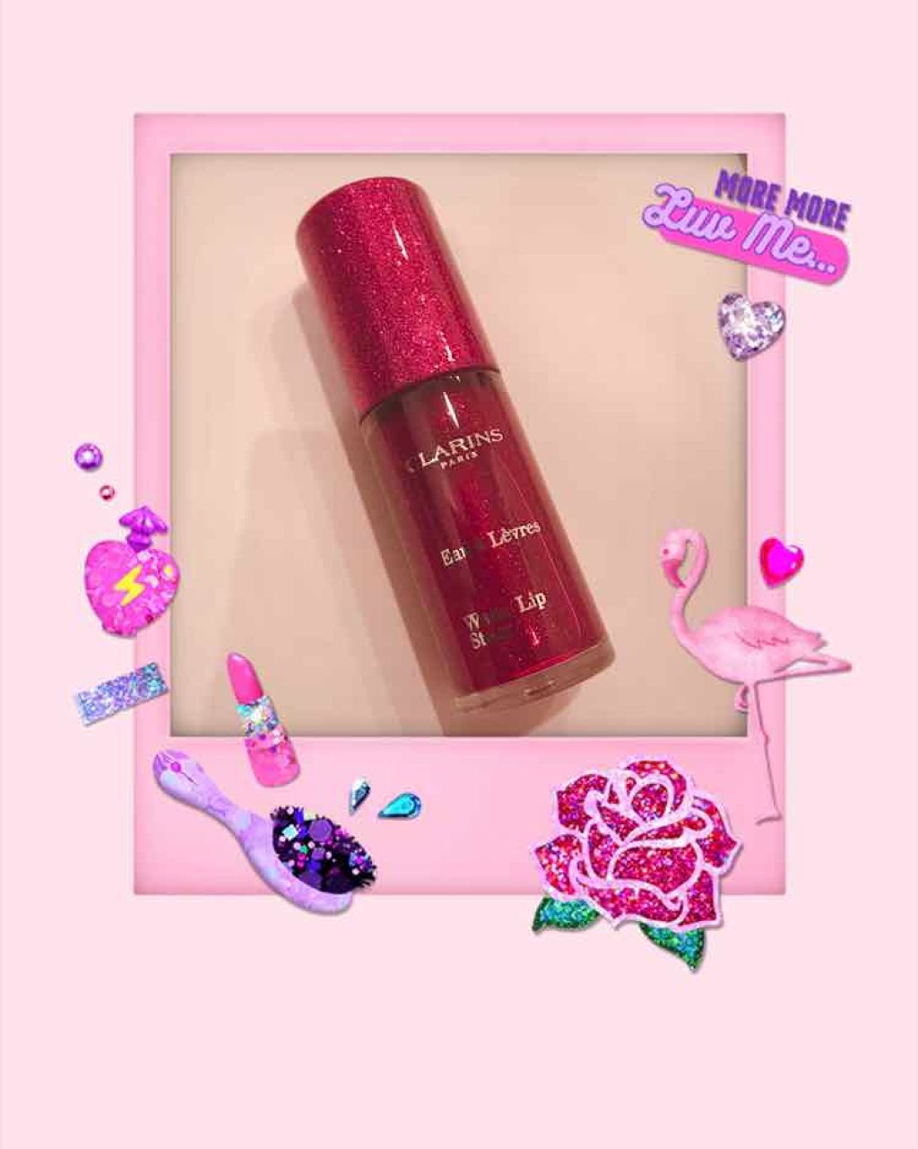 ウォーターリップ ステイン/CLARINS/リップグロスを使ったクチコミ（1枚目）
