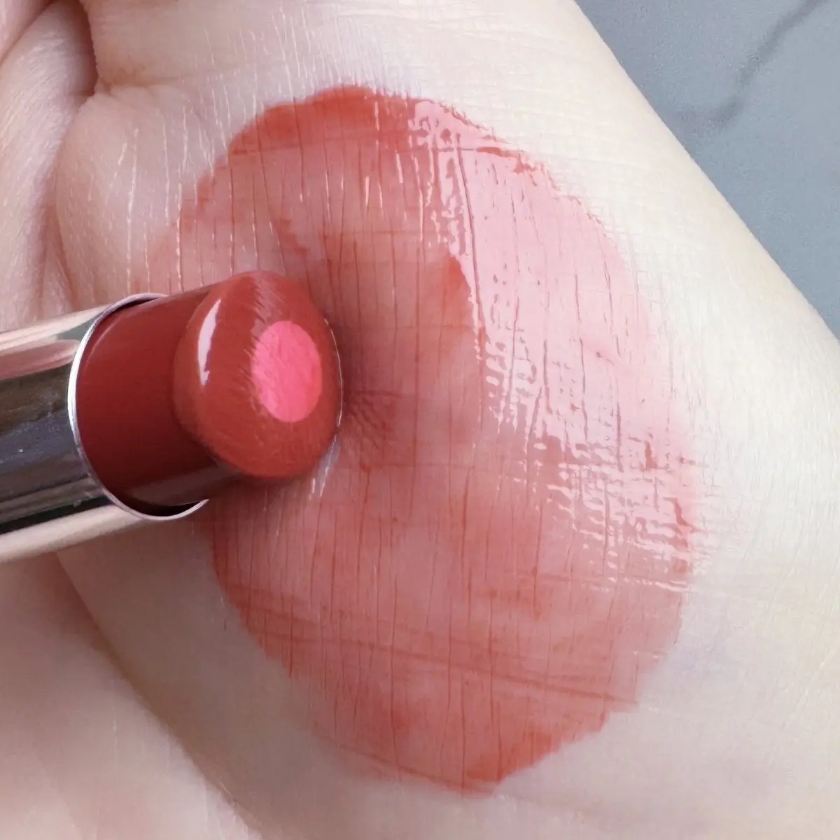 ミネラルリップセラムデュオ/MiMC/口紅を使ったクチコミ（2枚目）