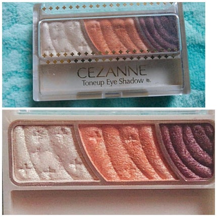 トーンアップアイシャドウ/CEZANNE/アイシャドウパレットを使ったクチコミ(1枚目)