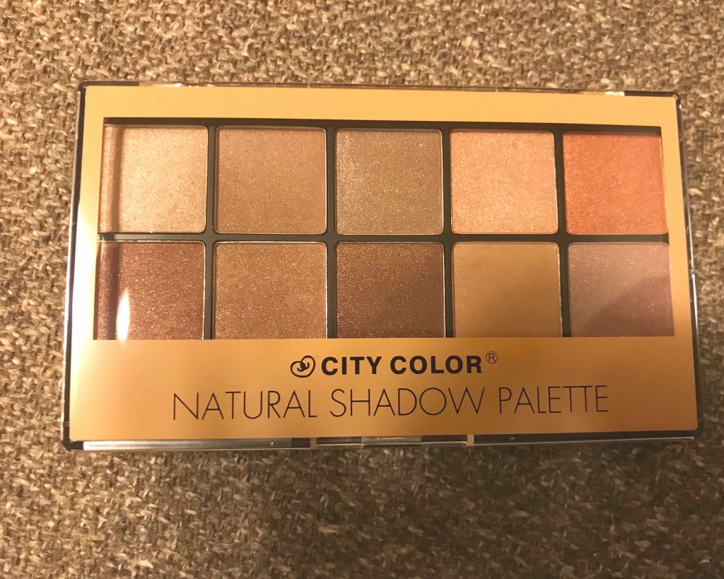 NATURAL SHADOW PALETTE/CITY COLOR/アイシャドウパレットを使ったクチコミ（2枚目）