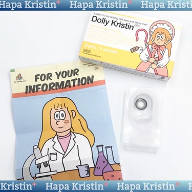 Dolly Kristin 1month/Hapa kristin/１ヶ月（１MONTH）カラコンを使ったクチコミ（5枚目）