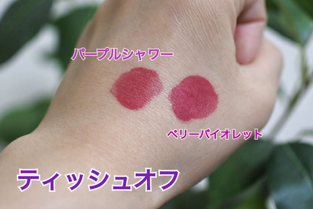 グラスティングウォーターティント/rom&nd/リップティントを使ったクチコミ(5枚目)