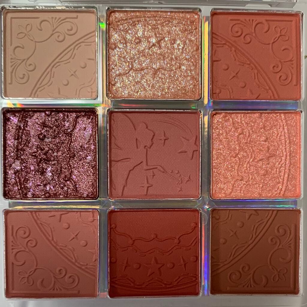 クォーツ 9色アイシャドウパレット(ドリームランドアイシャドウ)/ZEESEA/アイシャドウパレットを使ったクチコミ(2枚目)