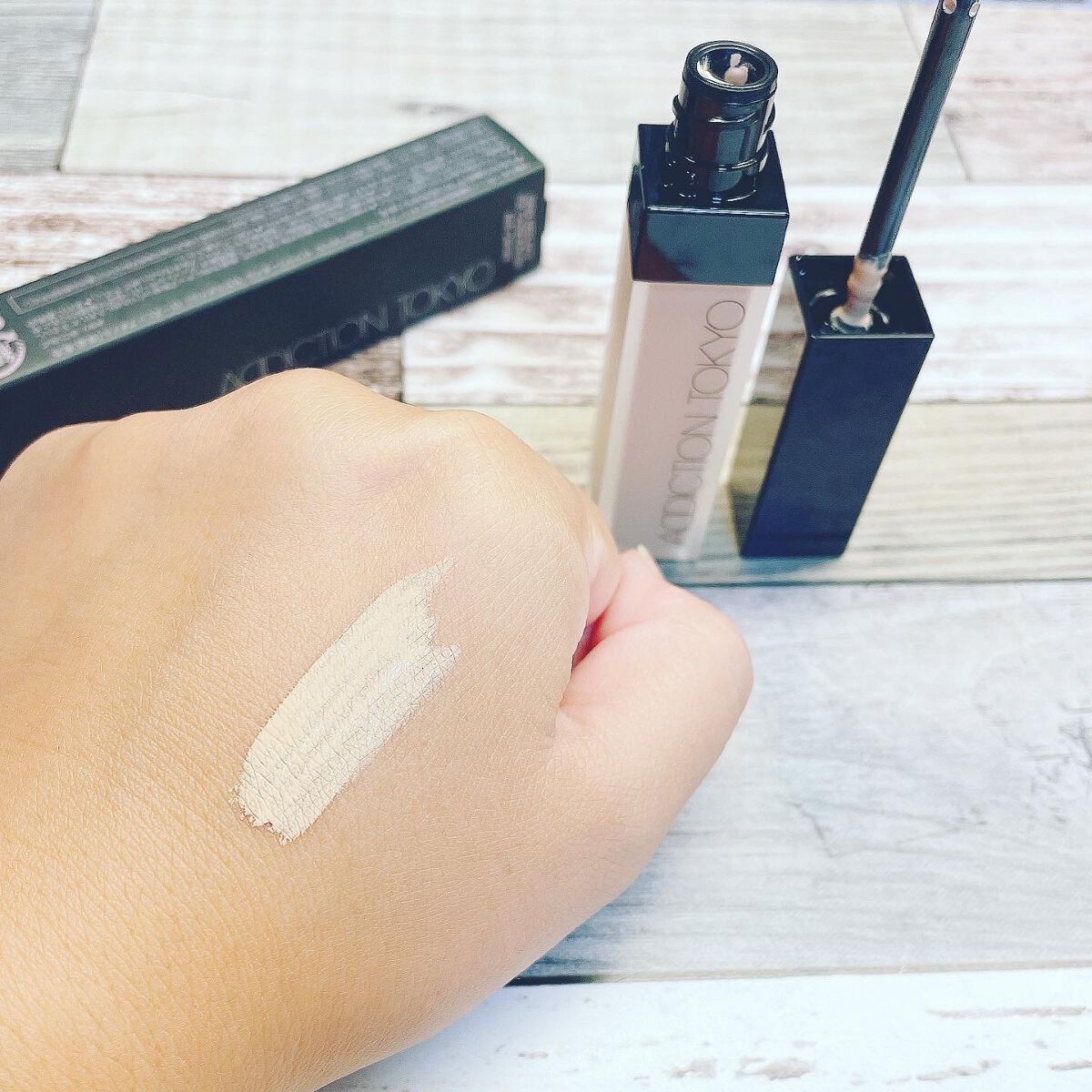 アディクション スキンリフレクト フィックス コンシーラー/ADDICTION/リキッドコンシーラーを使ったクチコミ(3枚目)