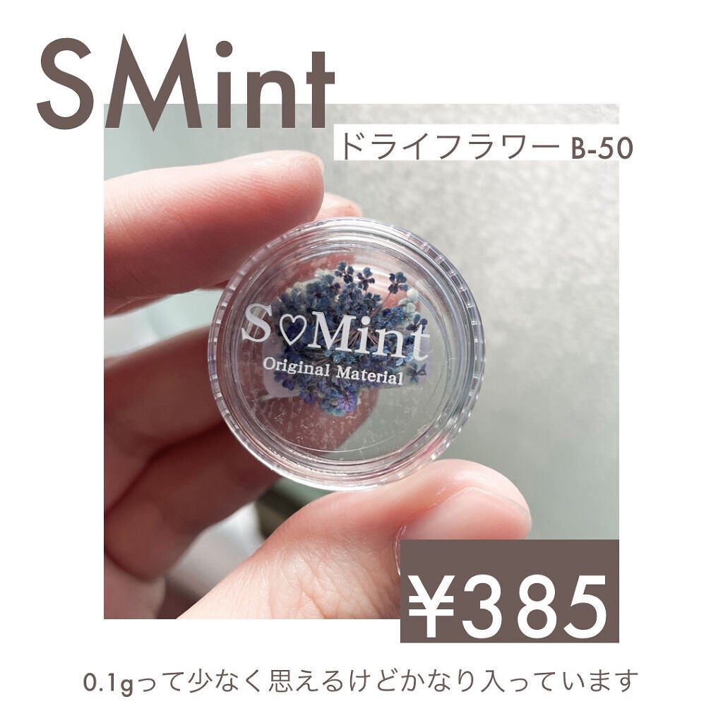 あやめ on LIPS 「【簡単おしゃれネイル】コスパ最強ドライフラワー【使った商品】S..」(2枚目)