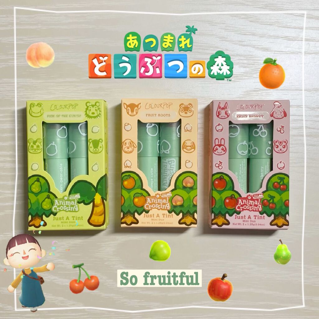 リップティントミニキットセット/ColourPop/リップティントを使ったクチコミ(1枚目)