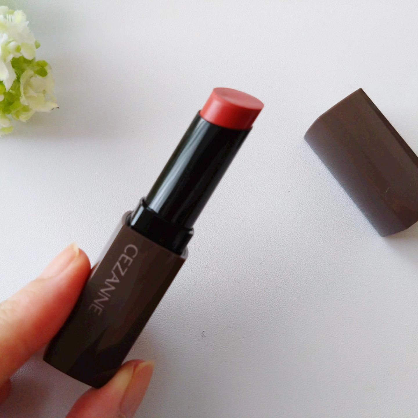 リップカラーシールド/CEZANNE/口紅を使ったクチコミ（2枚目）