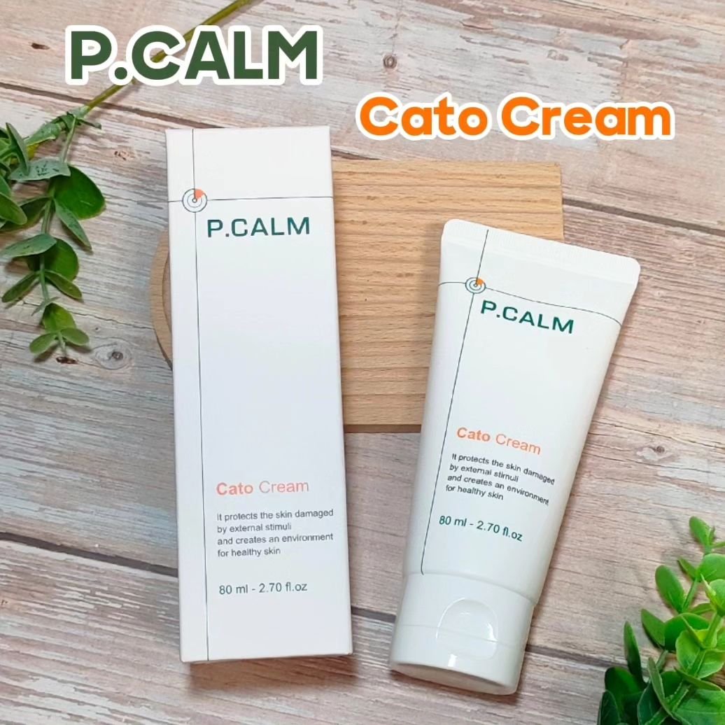 カトクリーム/P.CALM/フェイスクリームを使ったクチコミ（1枚目）