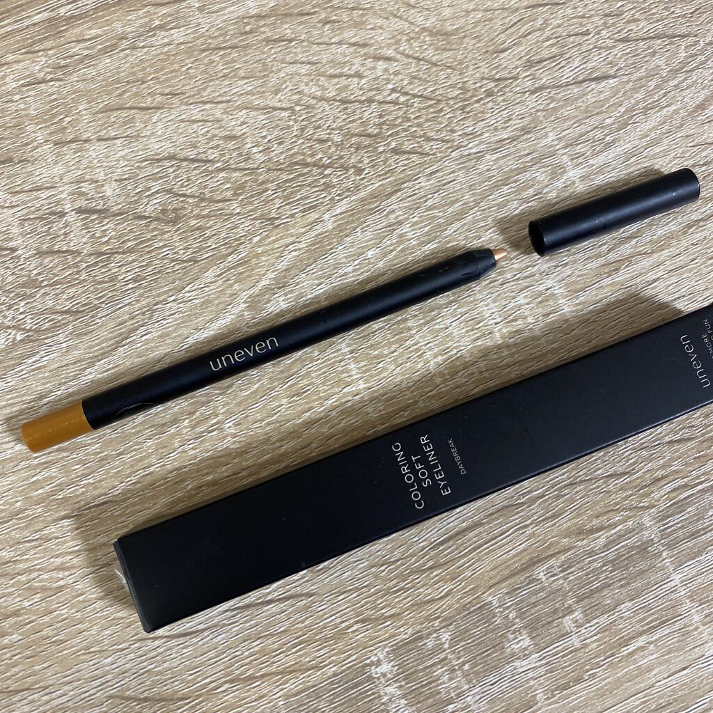 カラーリングソフトアイライナー/uneven/ペンシルアイライナーを使ったクチコミ（1枚目）