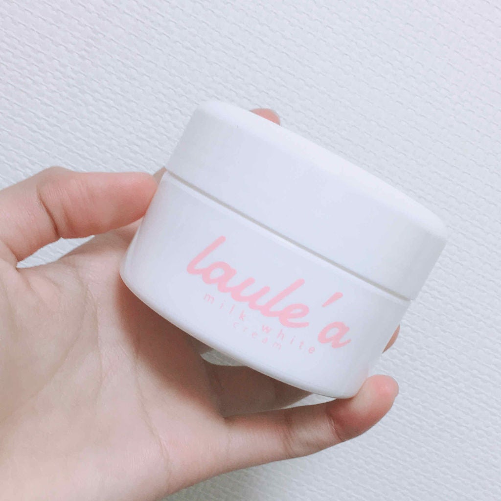 ミルクホワイトクリーム/Laule'a/フェイスクリームを使ったクチコミ(2枚目)