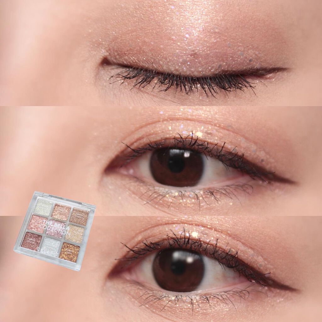 The Bella collection eyeshadow palette mini/CELEFIT/アイシャドウパレットを使ったクチコミ(2枚目)