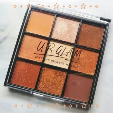 UR GLAM　BLOOMING EYE COLOR PALETTE/U R GLAM/アイシャドウパレットを使ったクチコミ（1枚目）