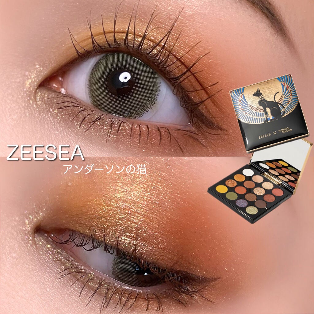 大英博物館 エジプトシリーズ アイシャドウパレット/ZEESEA/アイシャドウパレットを使ったクチコミ(1枚目)