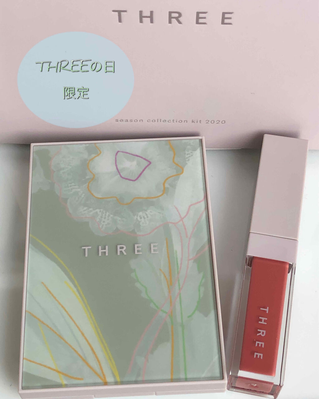 シーズンコレクションキット 2020/THREE/メイクアップキットを使ったクチコミ（1枚目）