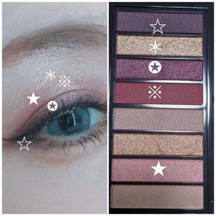 カラーステイ ルックス ブック パレット 920 エニグマ/REVLON/アイシャドウパレットを使ったクチコミ(3枚目)