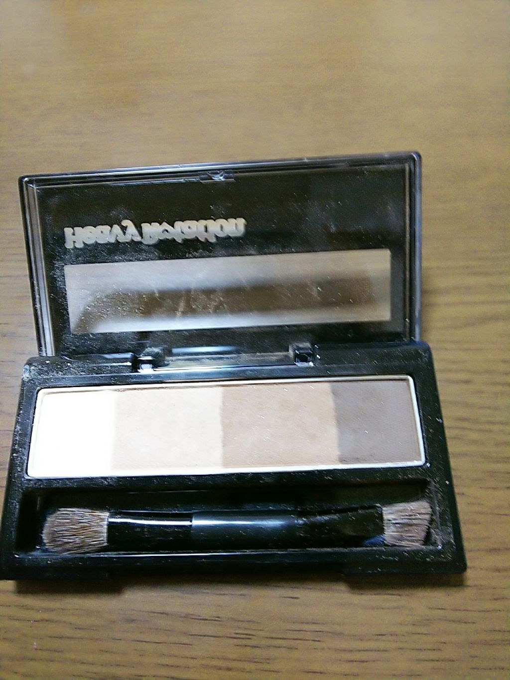 パウダーアイブロウ＆3Dノーズ 02 ナチュラルブラウン/ヘビーローテーション/パウダーアイブロウを使ったクチコミ（1枚目）