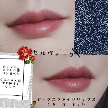 ディグニファイド リップス/Celvoke/口紅を使ったクチコミ(5枚目)