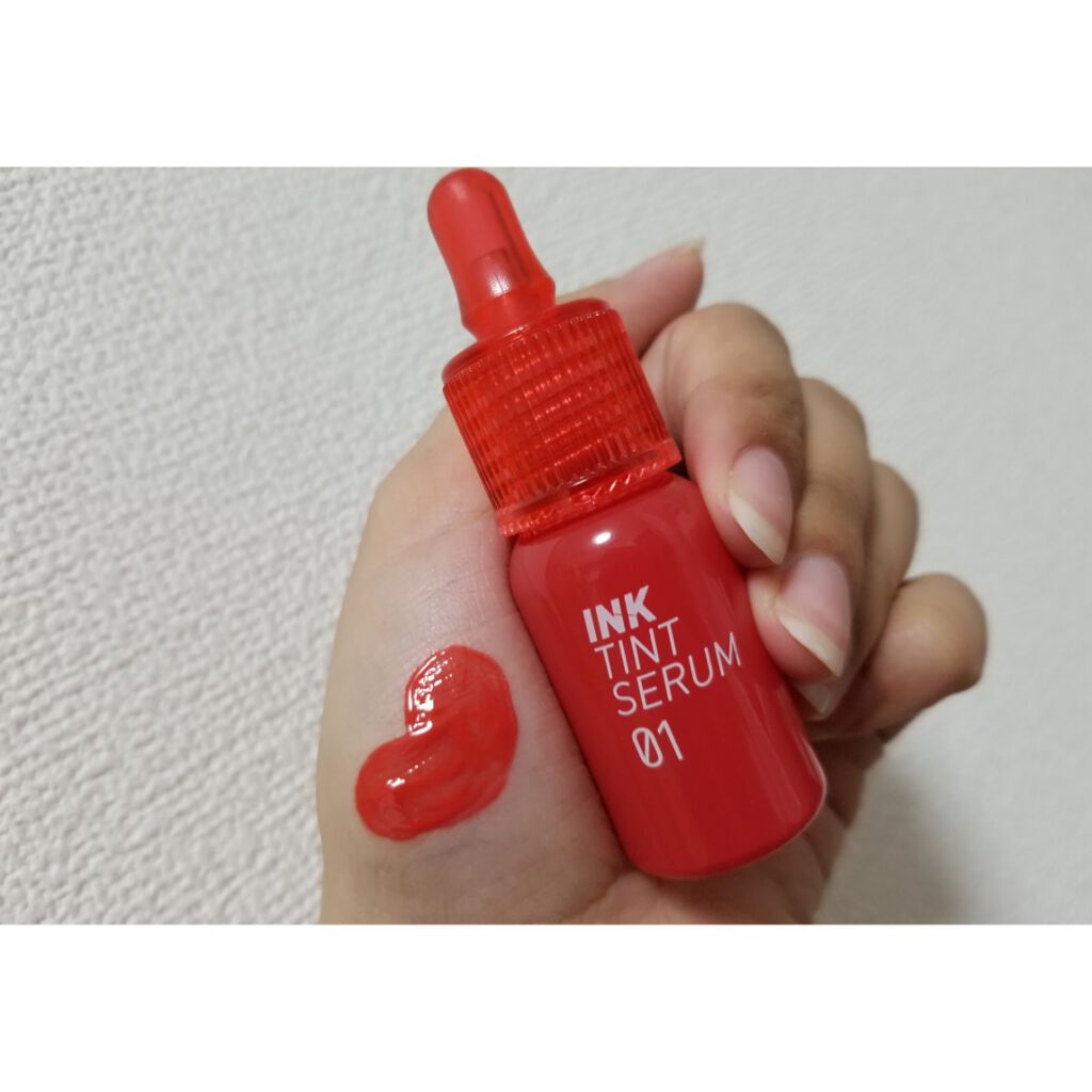 インクティントセラム/PERIPERA/口紅を使ったクチコミ（1枚目）