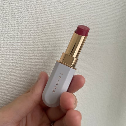 トーン カラー ブロッサム/to/one/口紅を使ったクチコミ(1枚目)