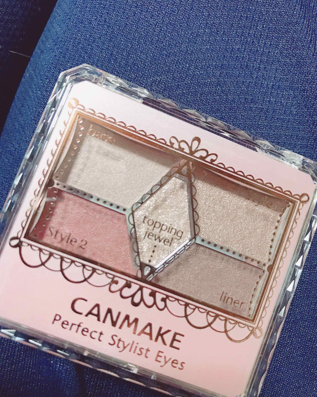 【旧品】パーフェクトスタイリストアイズ/キャンメイク/アイシャドウパレットを使ったクチコミ(1枚目)