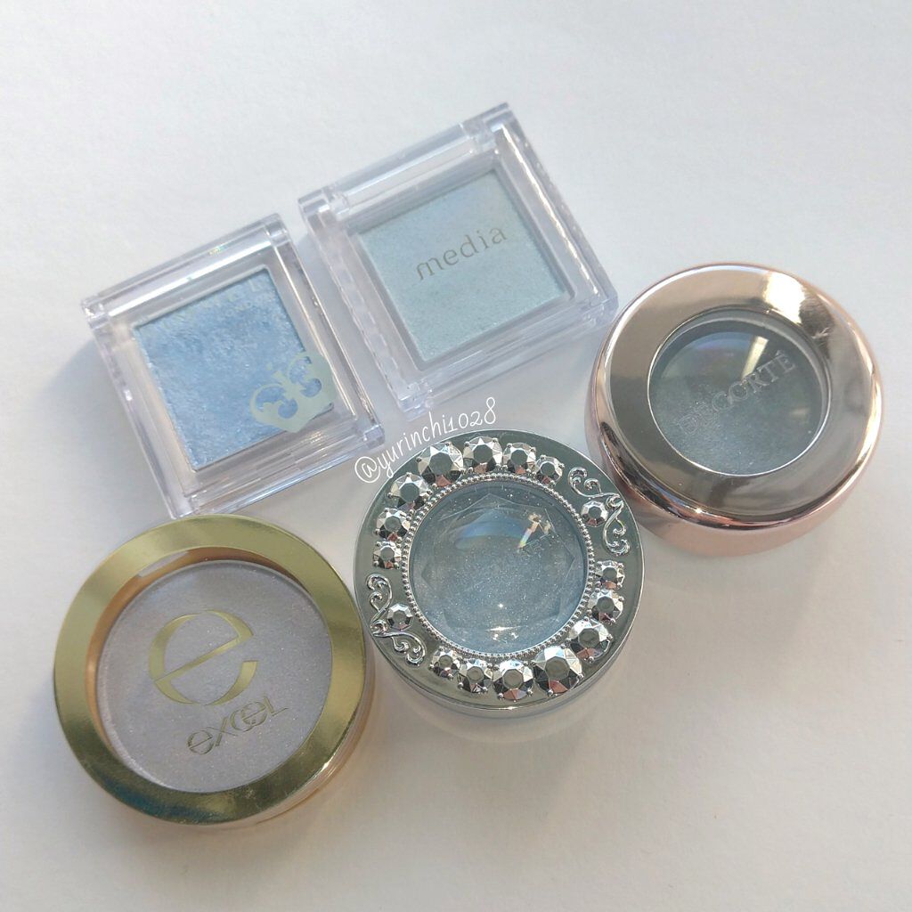 シャイニーシャドウ N/excel/単色アイシャドウを使ったクチコミ（1枚目）