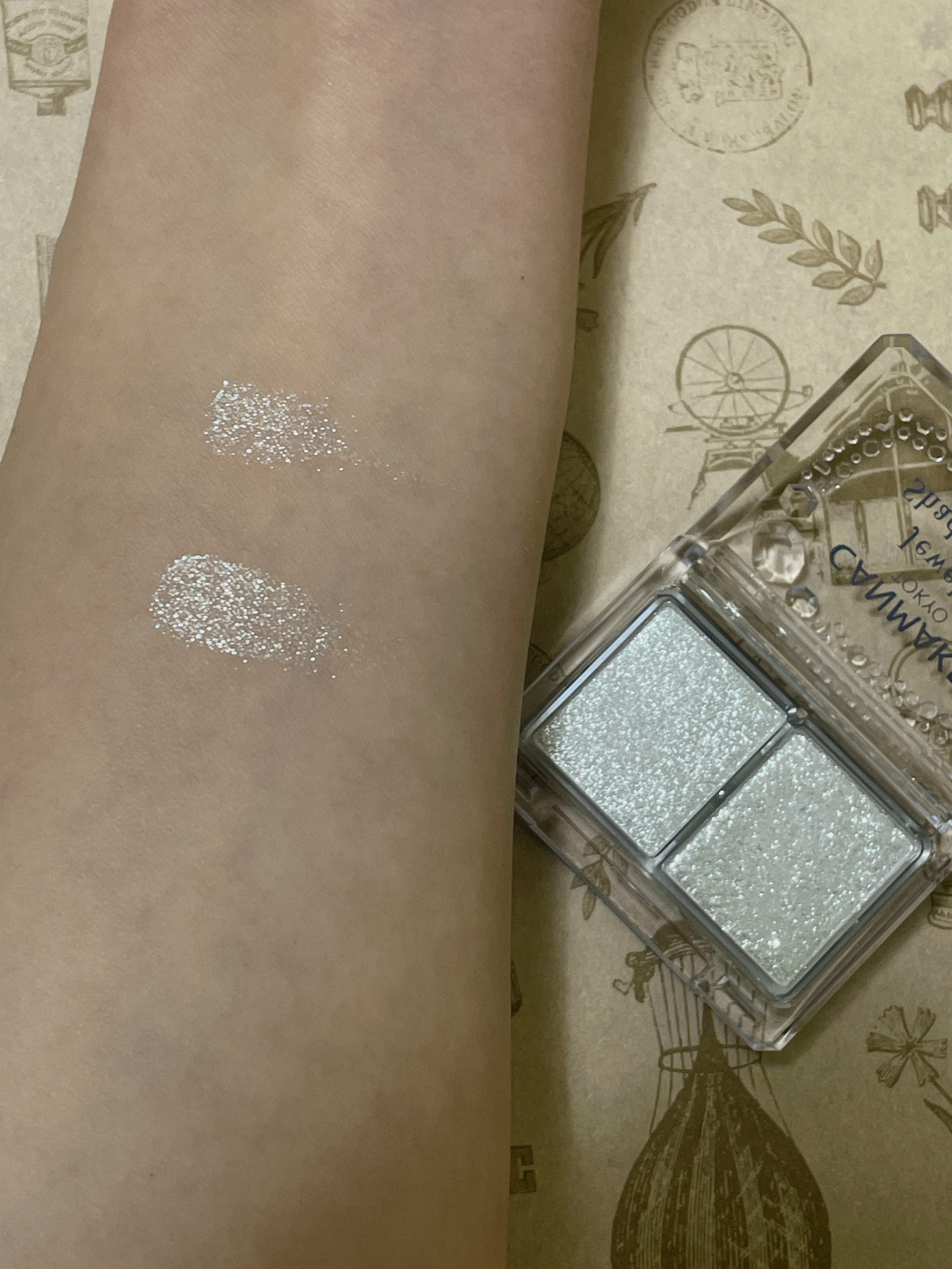 ジュエリーシャドウベール/キャンメイク/アイシャドウパレットを使ったクチコミ（3枚目）