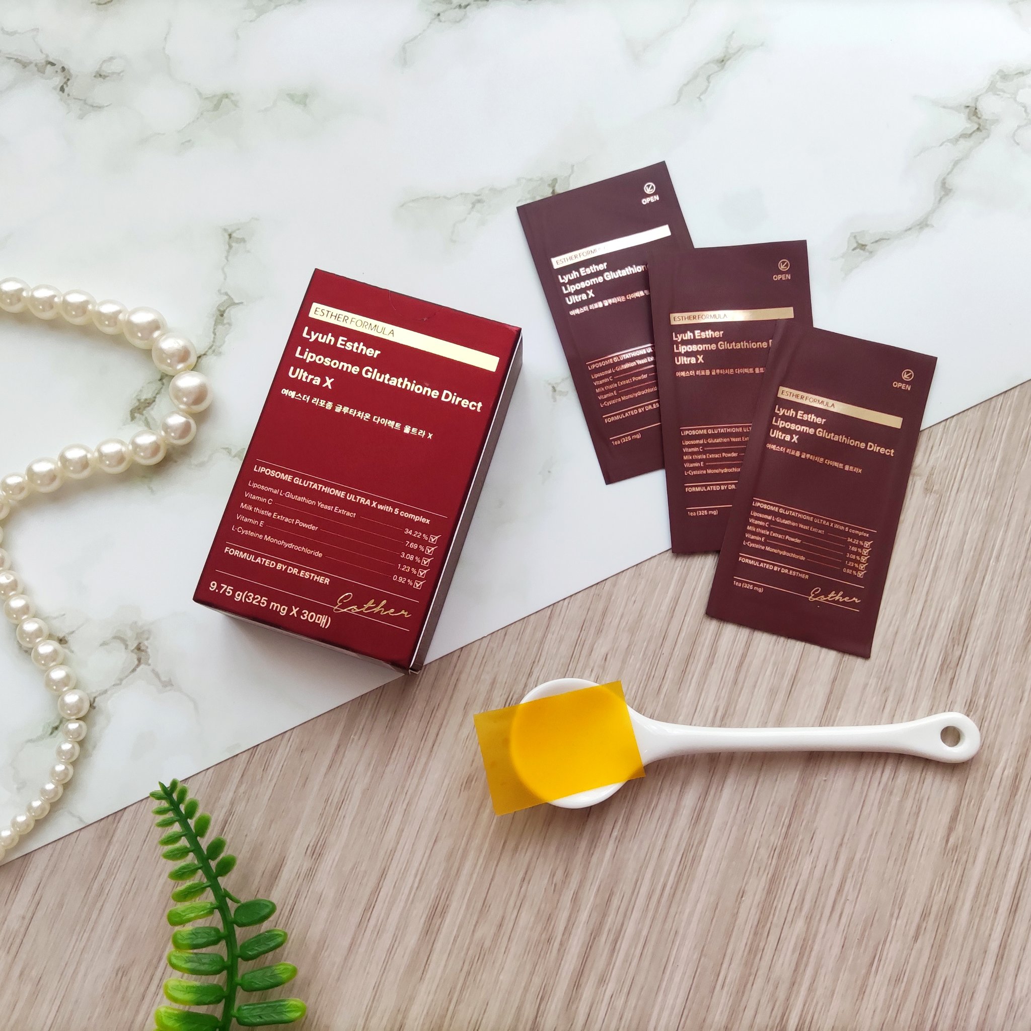 ヨエスターGLTダイレクトウルトラX/ESTHER FORMULA/美容サプリメントを使ったクチコミ（1枚目）