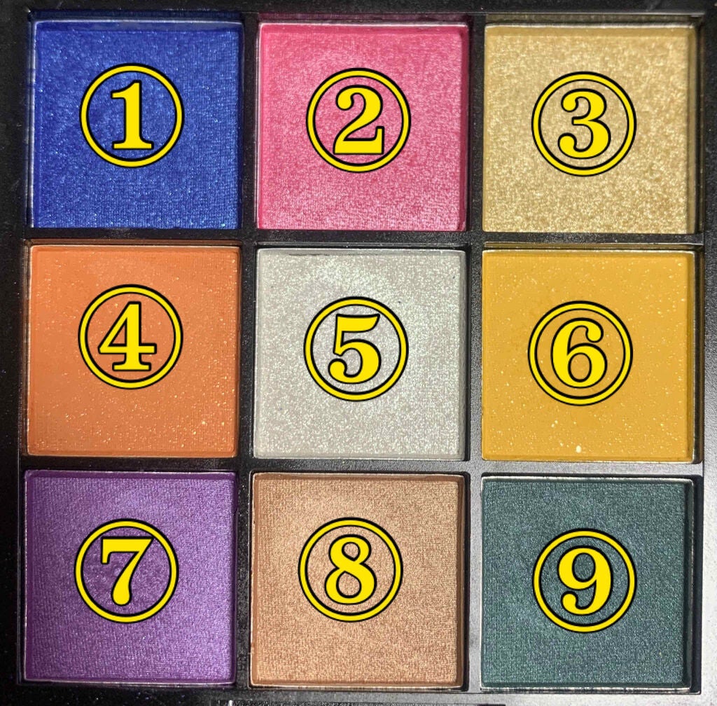 UR GLAM BLOOMING EYE COLOR PALETTE/U R GLAM/アイシャドウパレットを使ったクチコミ(2枚目)