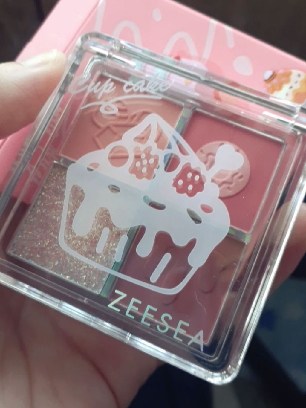 ZEESEAデザートコレクション４カラーアイシャドウパレット/ZEESEA/アイシャドウパレットを使ったクチコミ（1枚目）